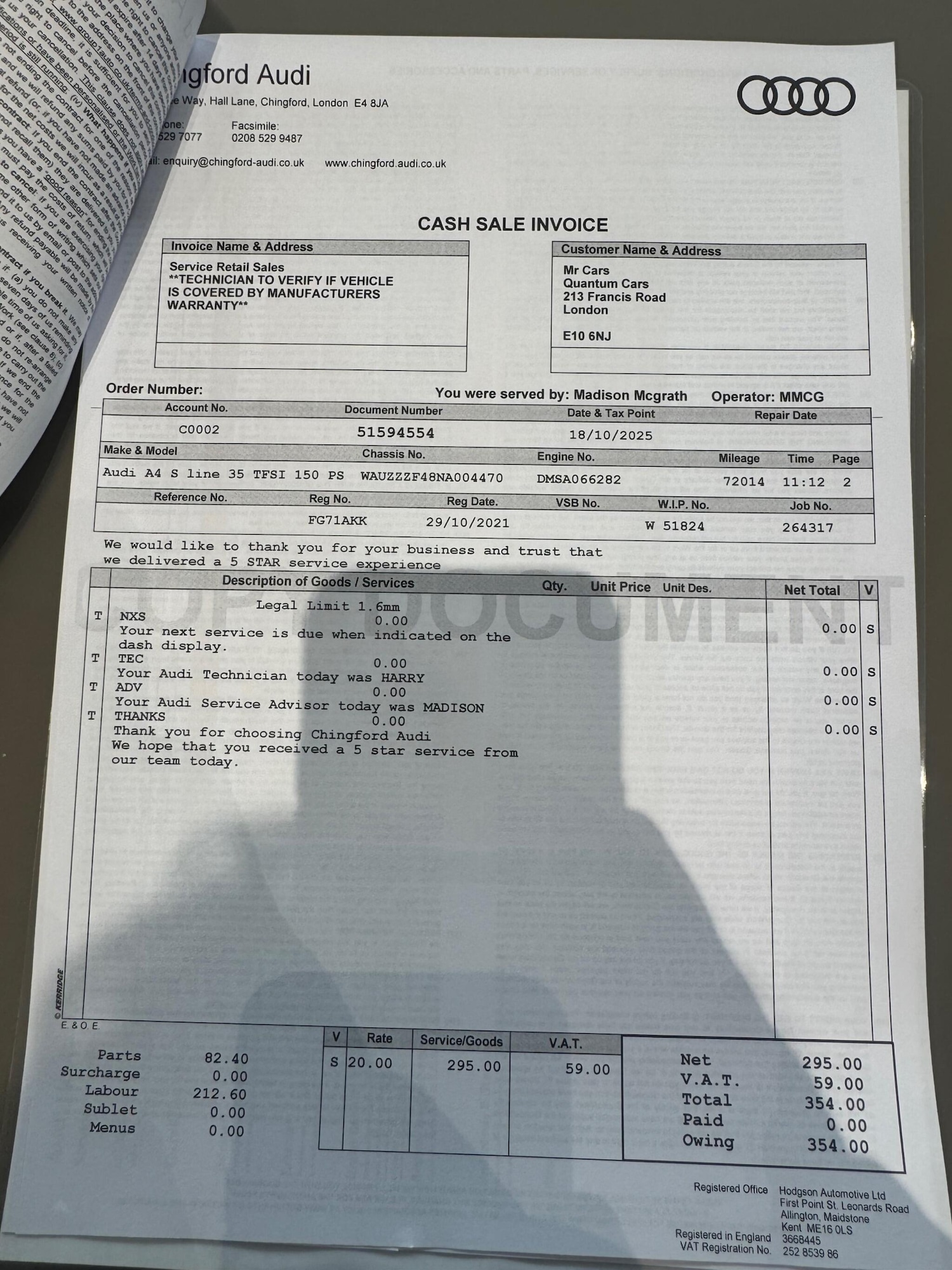 Used Audi A4 2021 for sale - 76549380: Photo 51