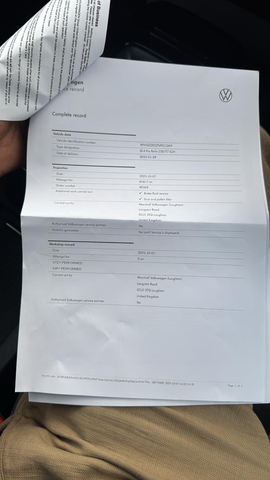 Used Volkswagen ID.4 2022 for sale - 76549372: Photo 58