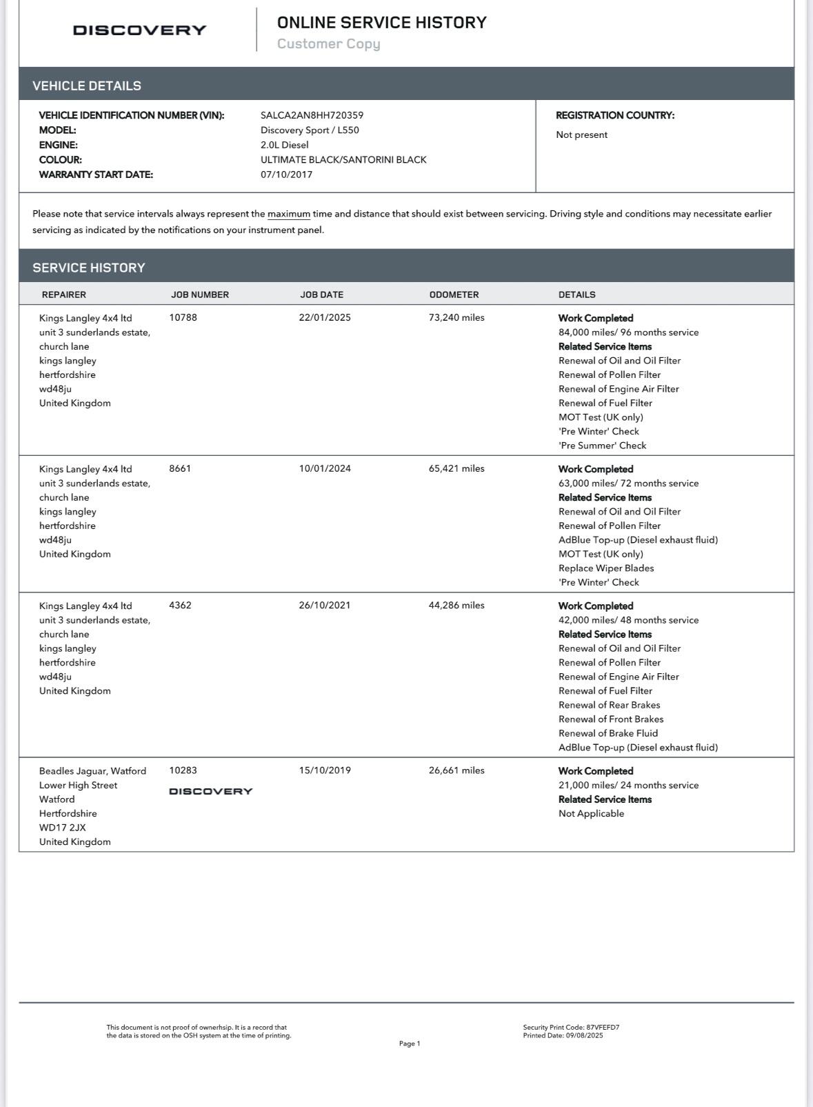 Used Land Rover Discovery Sport 2017 for sale - 76549385: Photo 53