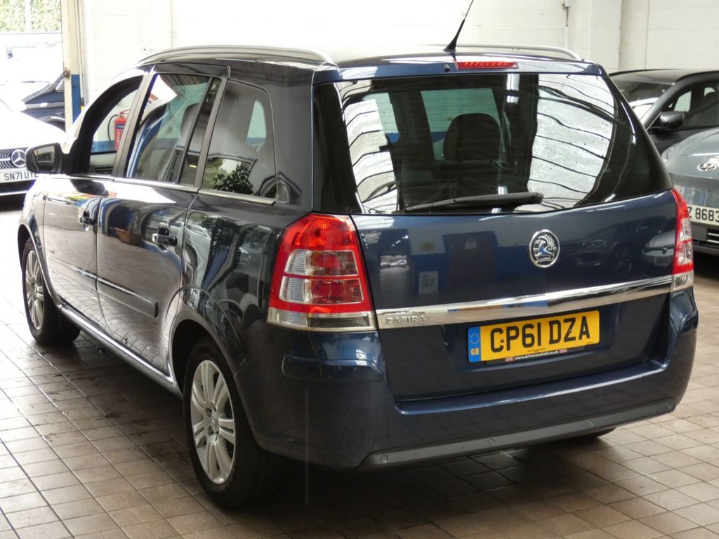 Used Vauxhall Zafira 2011 for sale - 77685407: Photo 4