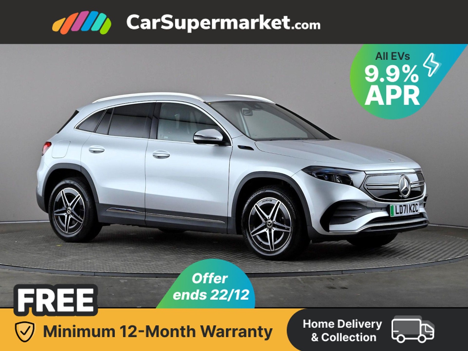 Used Mercedes-Benz EQA 2021 for sale - 76979090: Photo 1