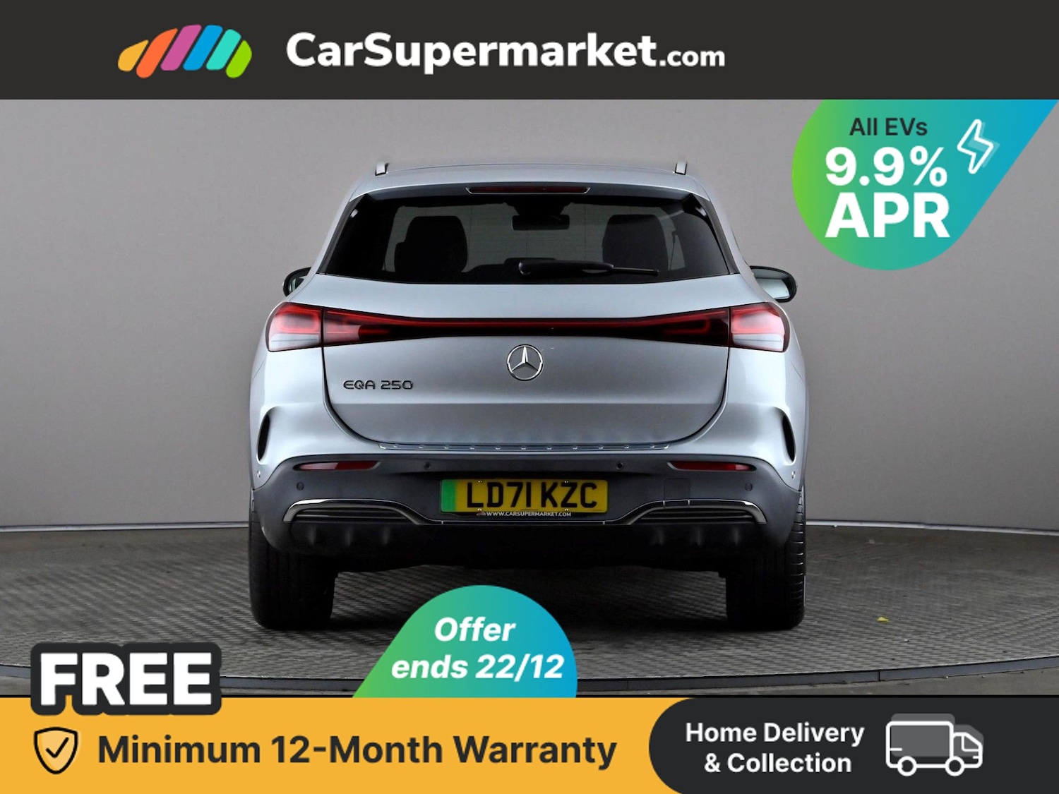 Used Mercedes-Benz EQA 2021 for sale - 76979090: Photo 3