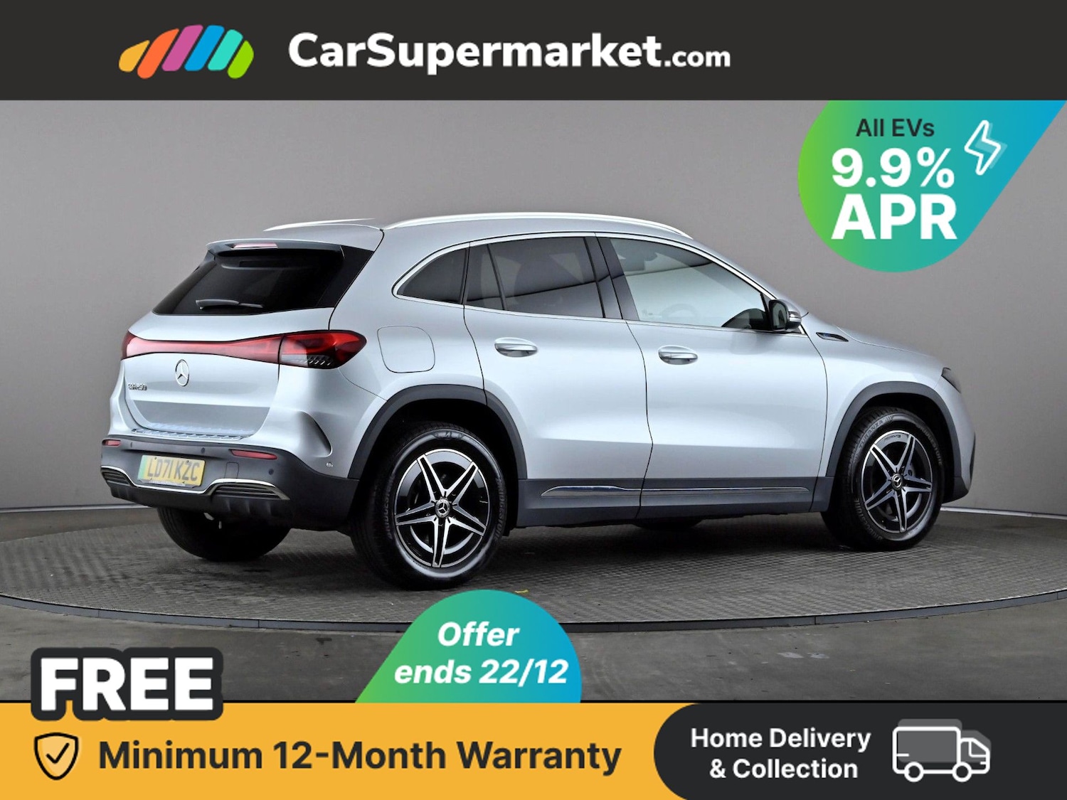 Used Mercedes-Benz EQA 2021 for sale - 76979090: Photo 8