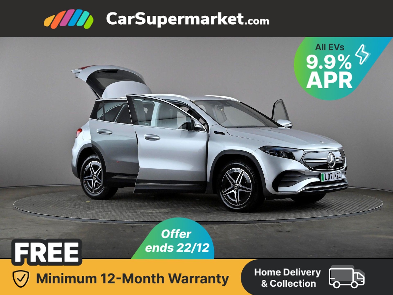 Used Mercedes-Benz EQA 2021 for sale - 76979090: Photo 9