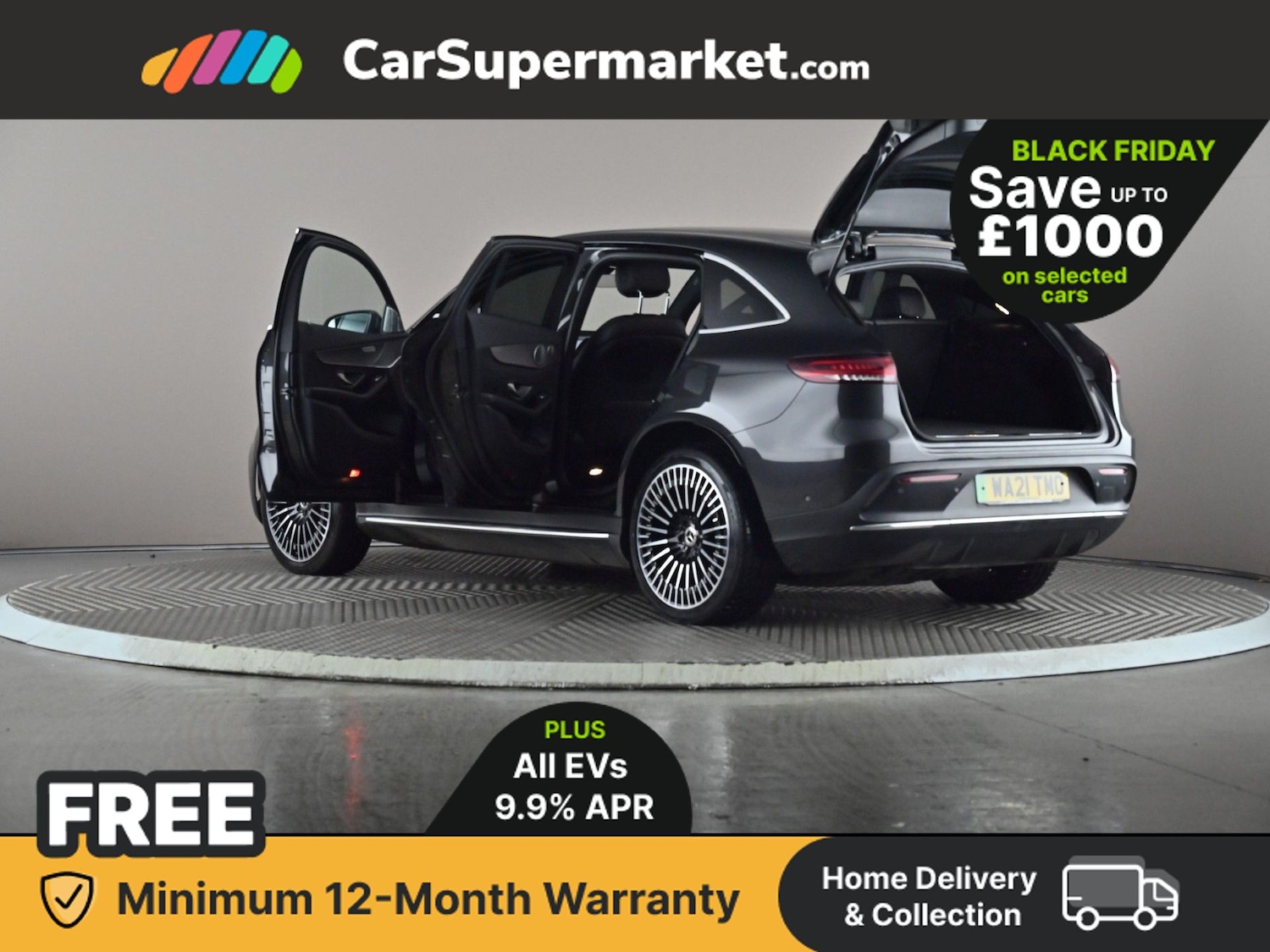 Used Mercedes-Benz EQC 2021 for sale - 76739537: Photo 12