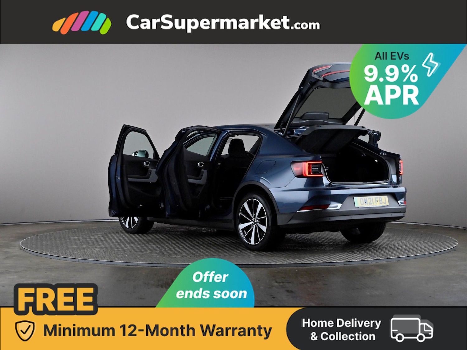 Used Polestar Polestar 2 2021 for sale - 76469181: Photo 12