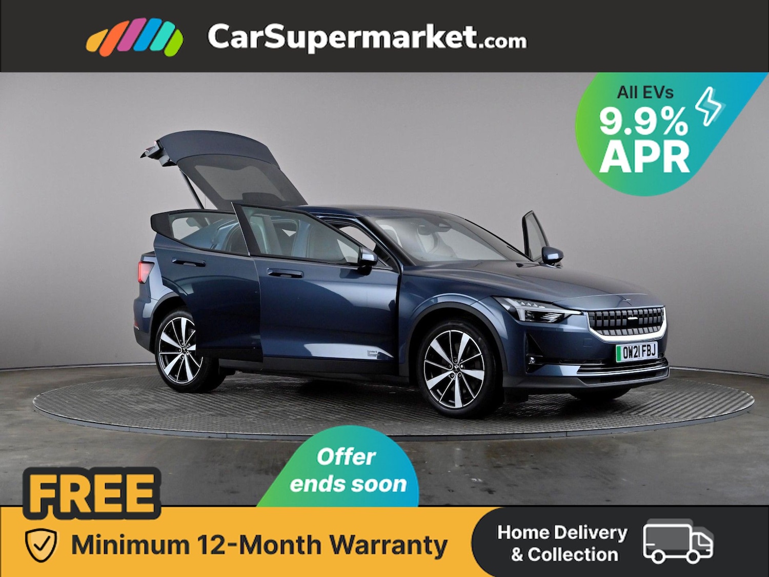 Used Polestar Polestar 2 2021 for sale - 76469181: Photo 9