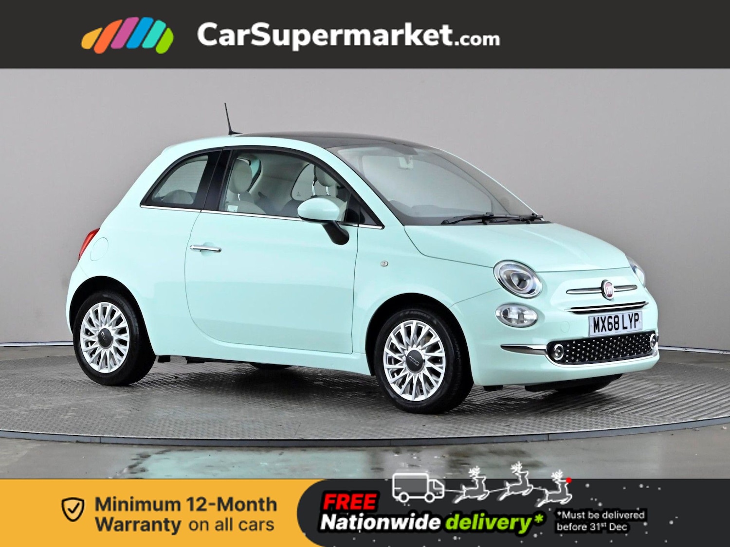 Used Fiat 500 2018 for sale - 76896095: Photo 1