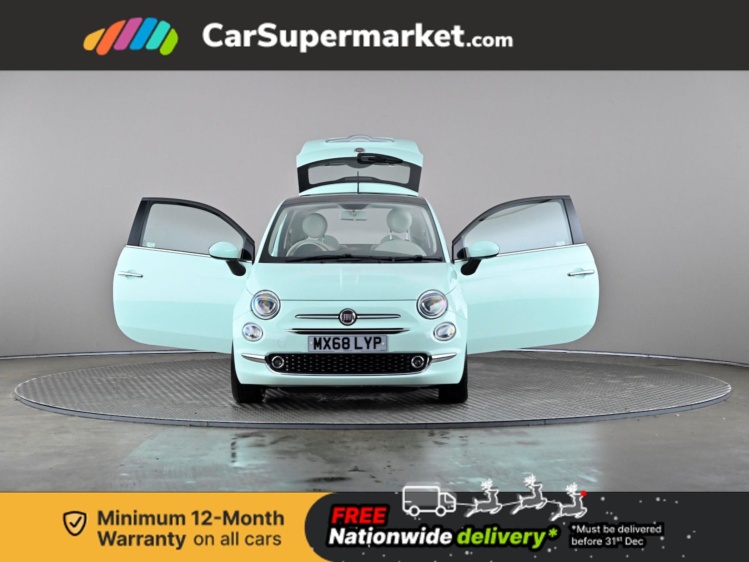 Used Fiat 500 2018 for sale - 76896095: Photo 9