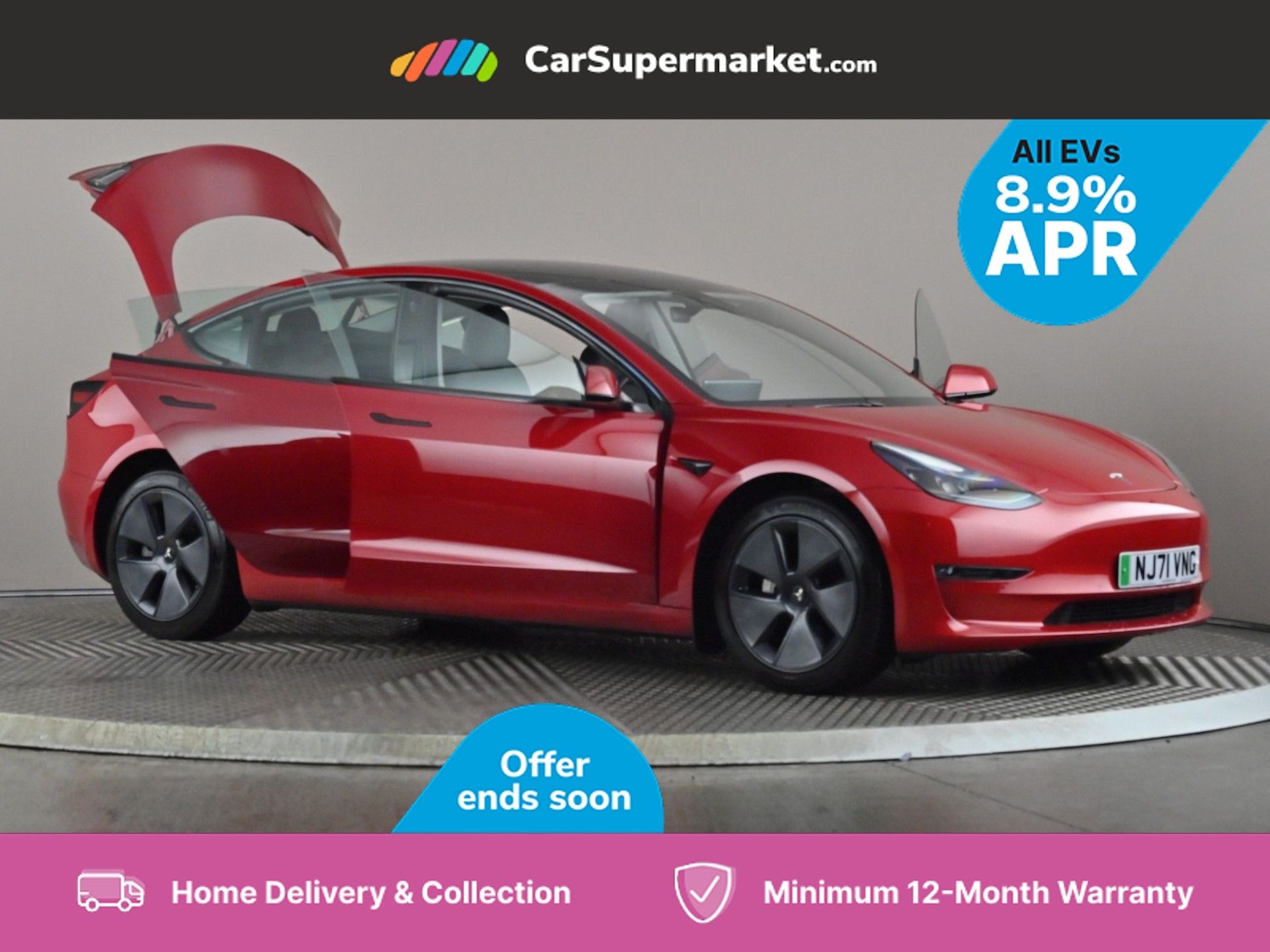 Used Tesla Model 3 2021 for sale - 76069735: Photo 9