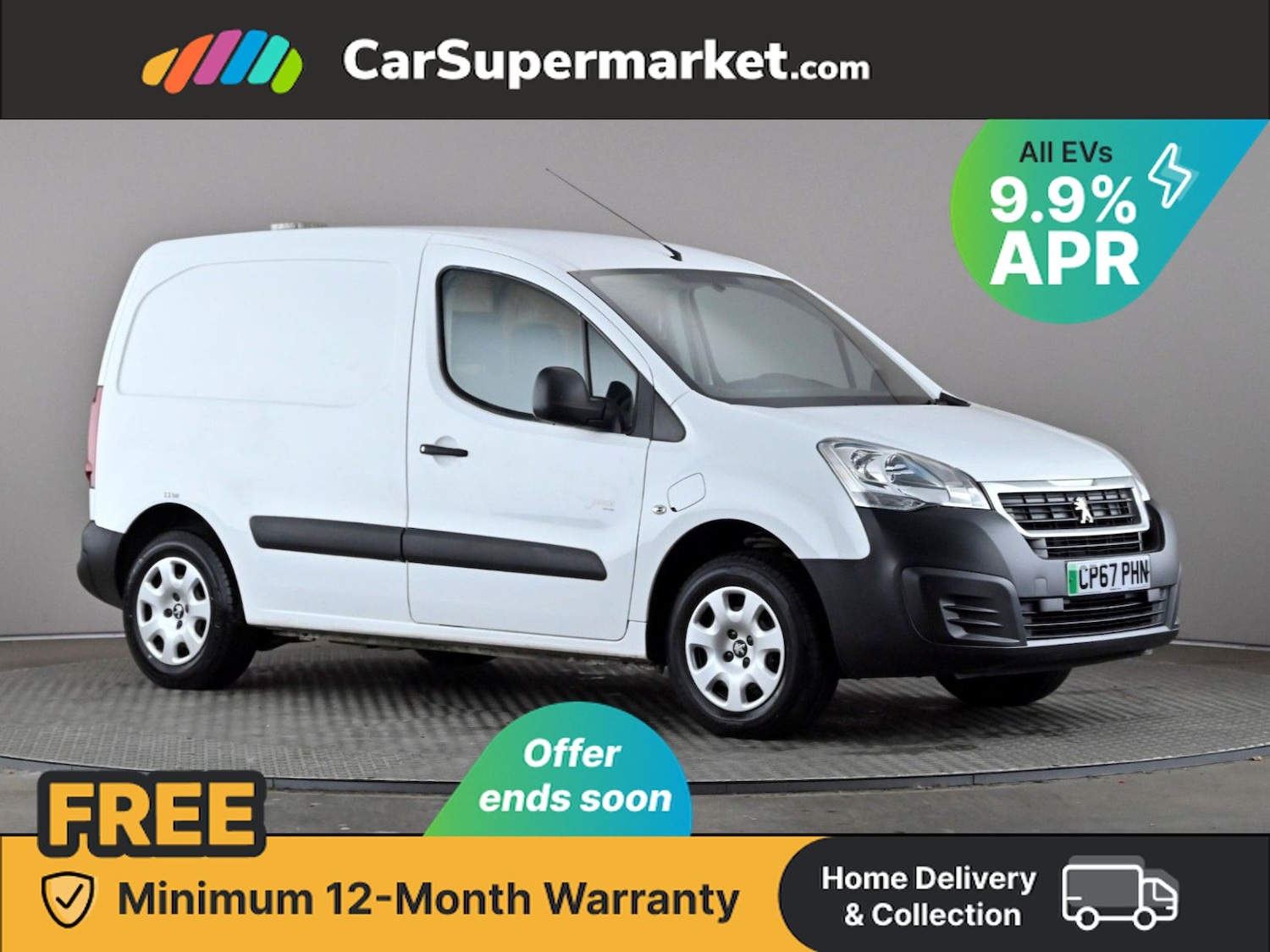 Used Peugeot Partner 2018 for sale - 76342619: Photo 1