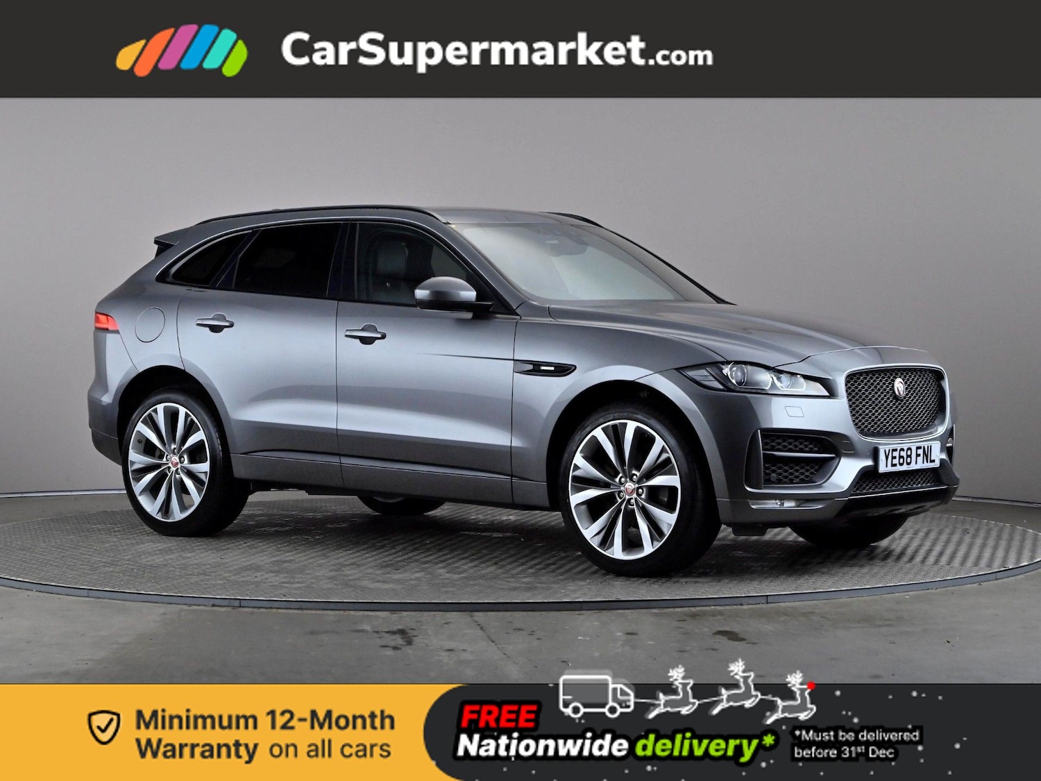 Used Jaguar F-Pace 2018 for sale - 76922929: Photo 1