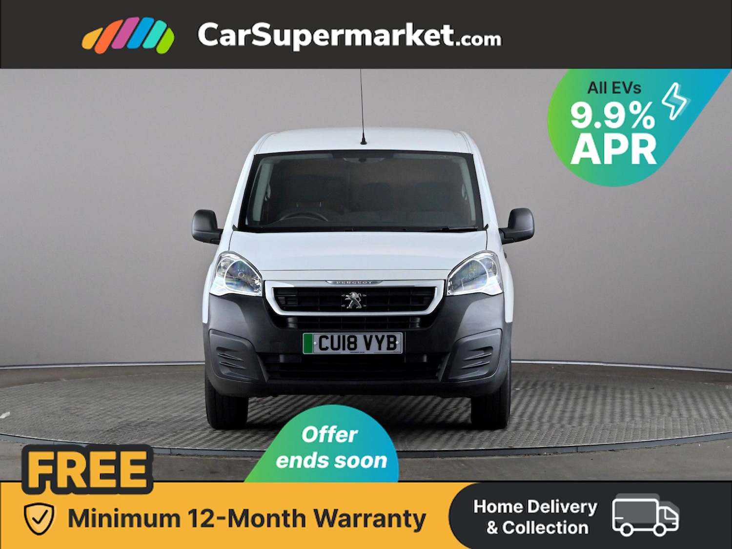 Used Peugeot Partner 2018 for sale - 76342608: Photo 2