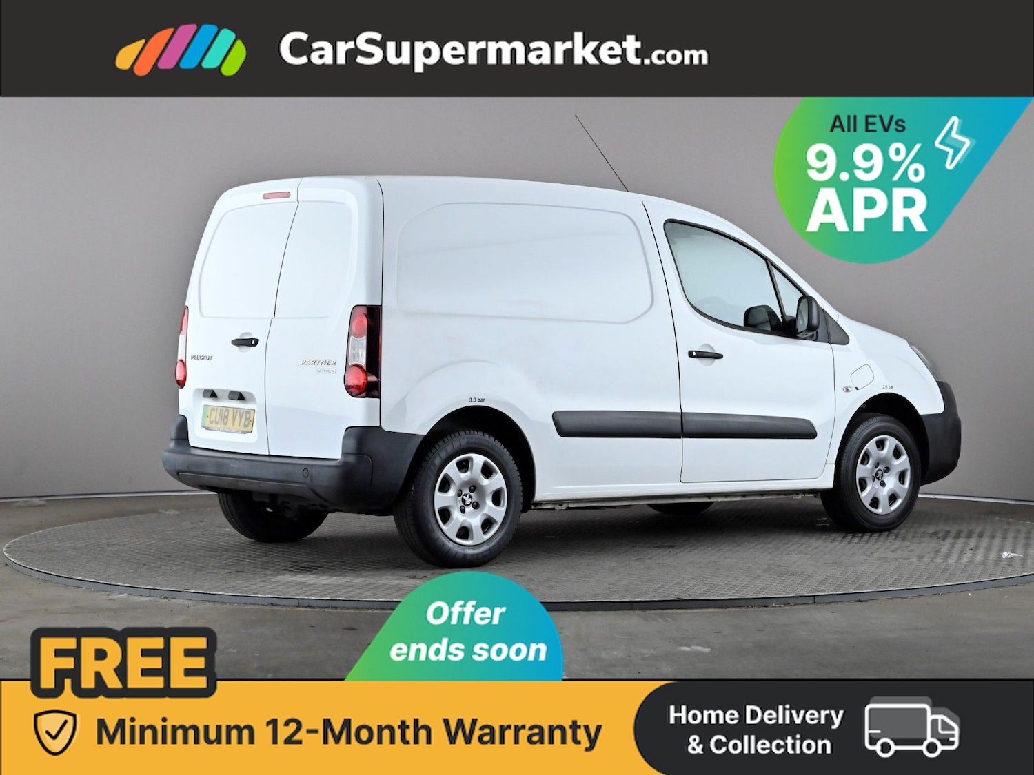 Used Peugeot Partner 2018 for sale - 76342608: Photo 8