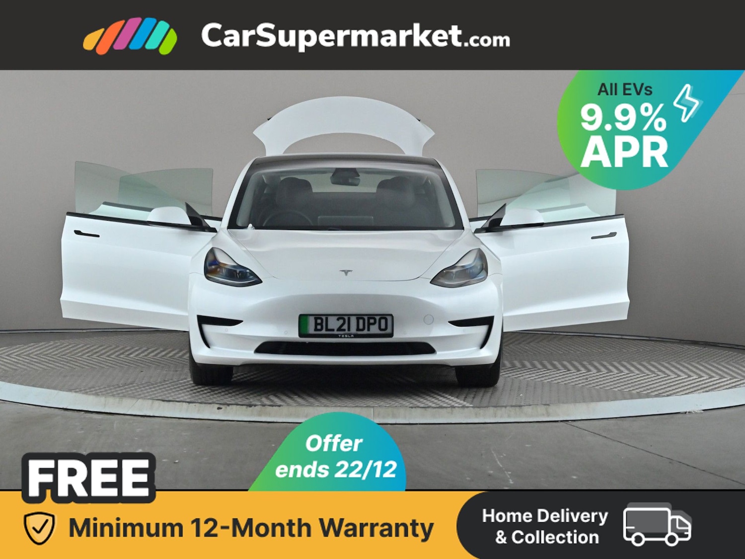 Used Tesla Model 3 2021 for sale - 76949563: Photo 10