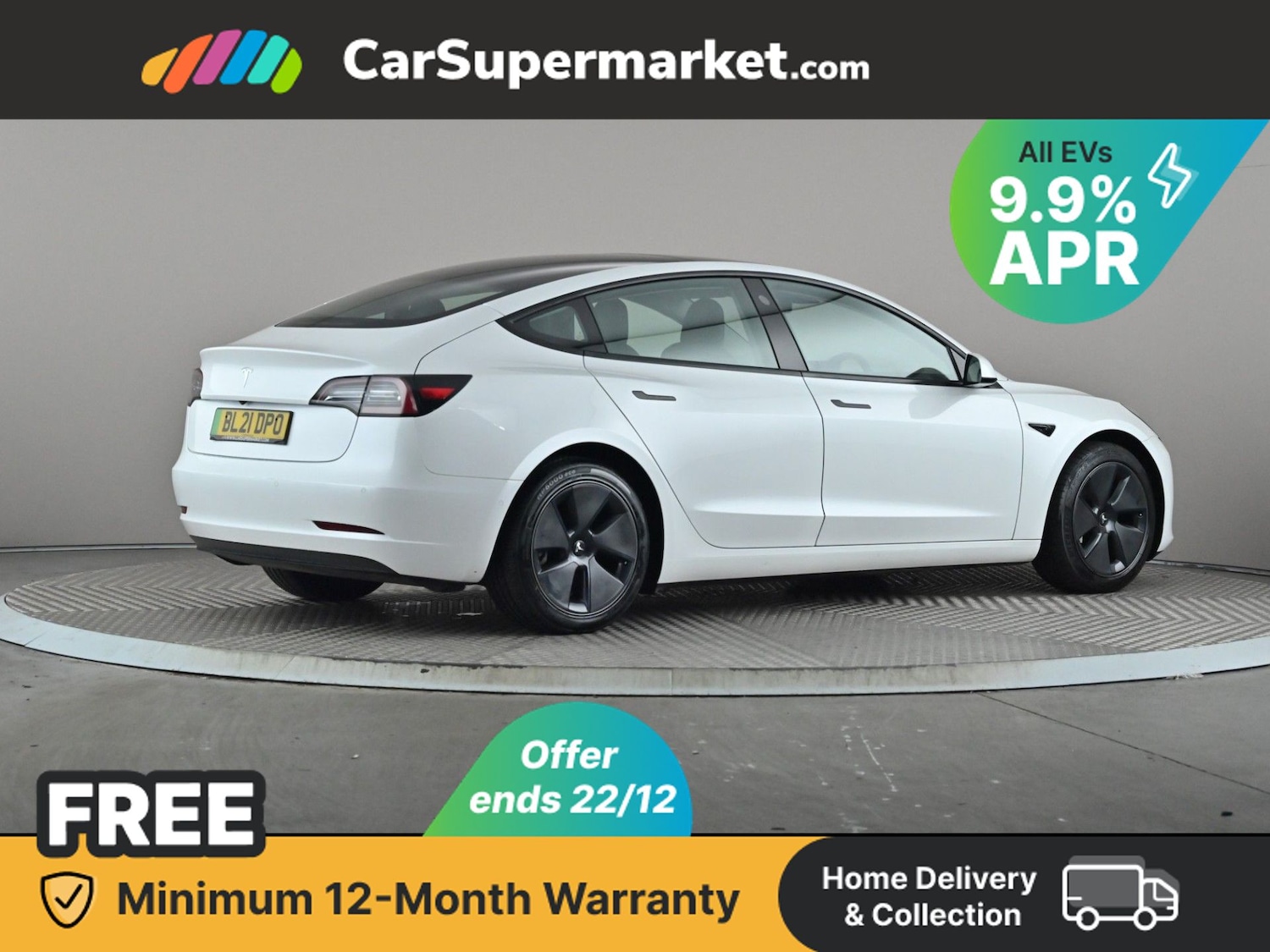 Used Tesla Model 3 2021 for sale - 76949563: Photo 8