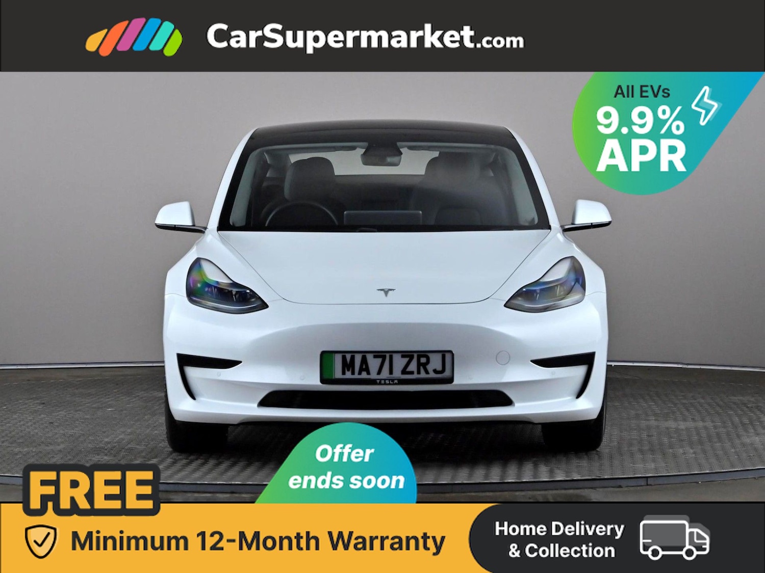 Used Tesla Model 3 2021 for sale - 76515934: Photo 2