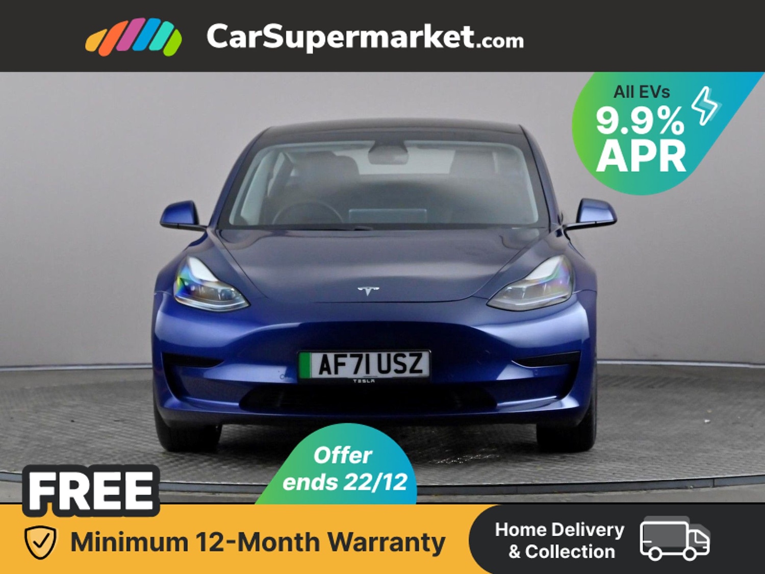 Used Tesla Model 3 2021 for sale - 76876119: Photo 2