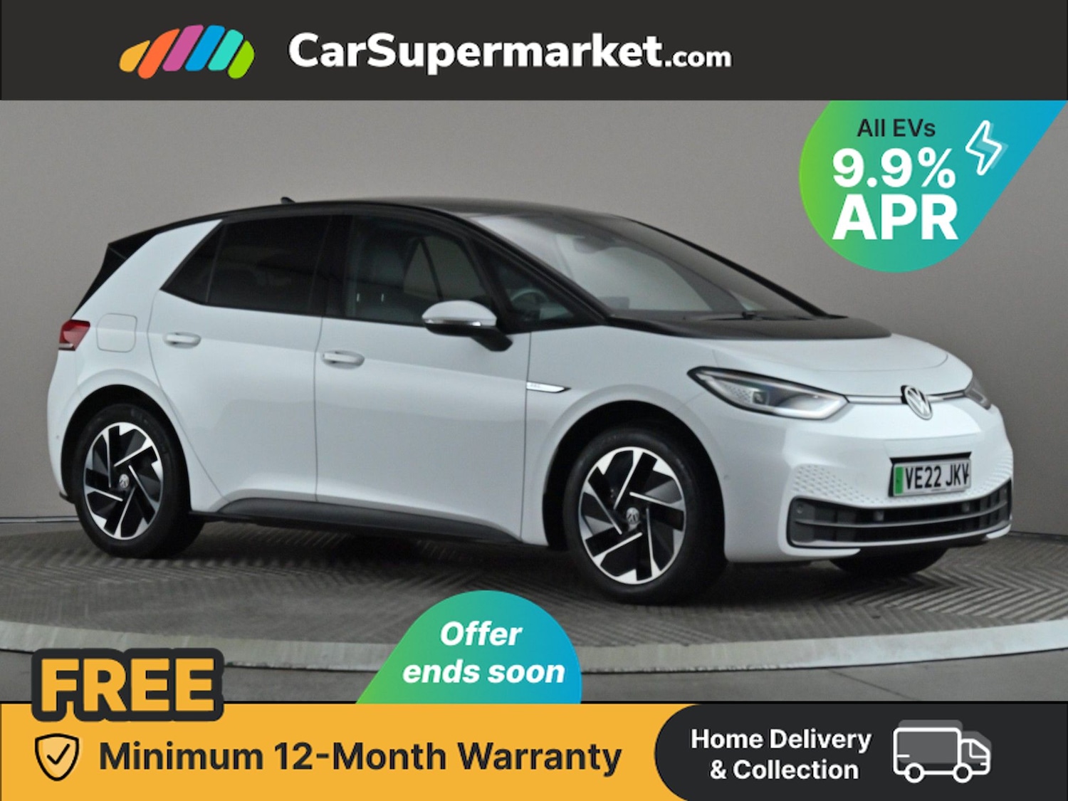 Used Volkswagen ID.3 2022 for sale - 76395188: Photo 1