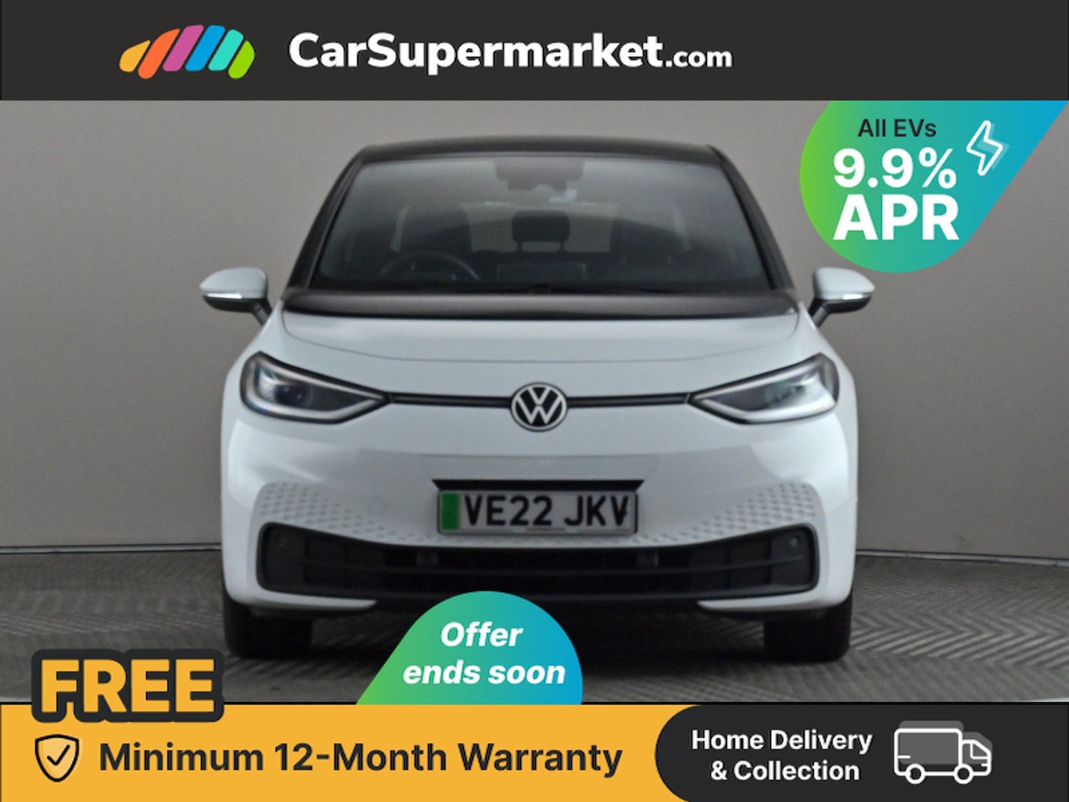 Used Volkswagen ID.3 2022 for sale - 76395188: Photo 2