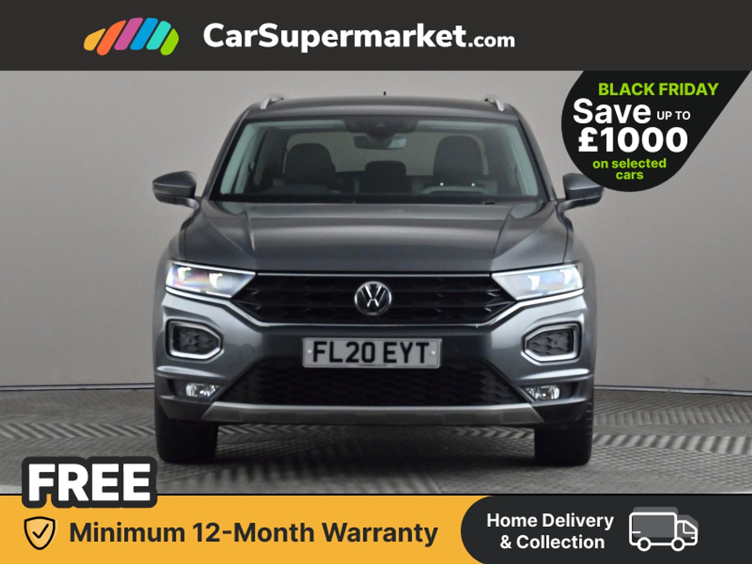 Used Volkswagen T-Roc 2020 for sale - 76685734: Photo 2