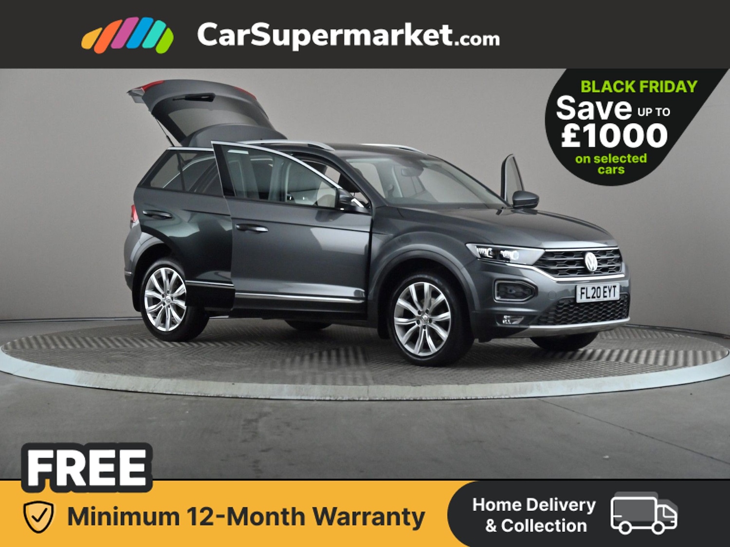 Used Volkswagen T-Roc 2020 for sale - 76685734: Photo 8