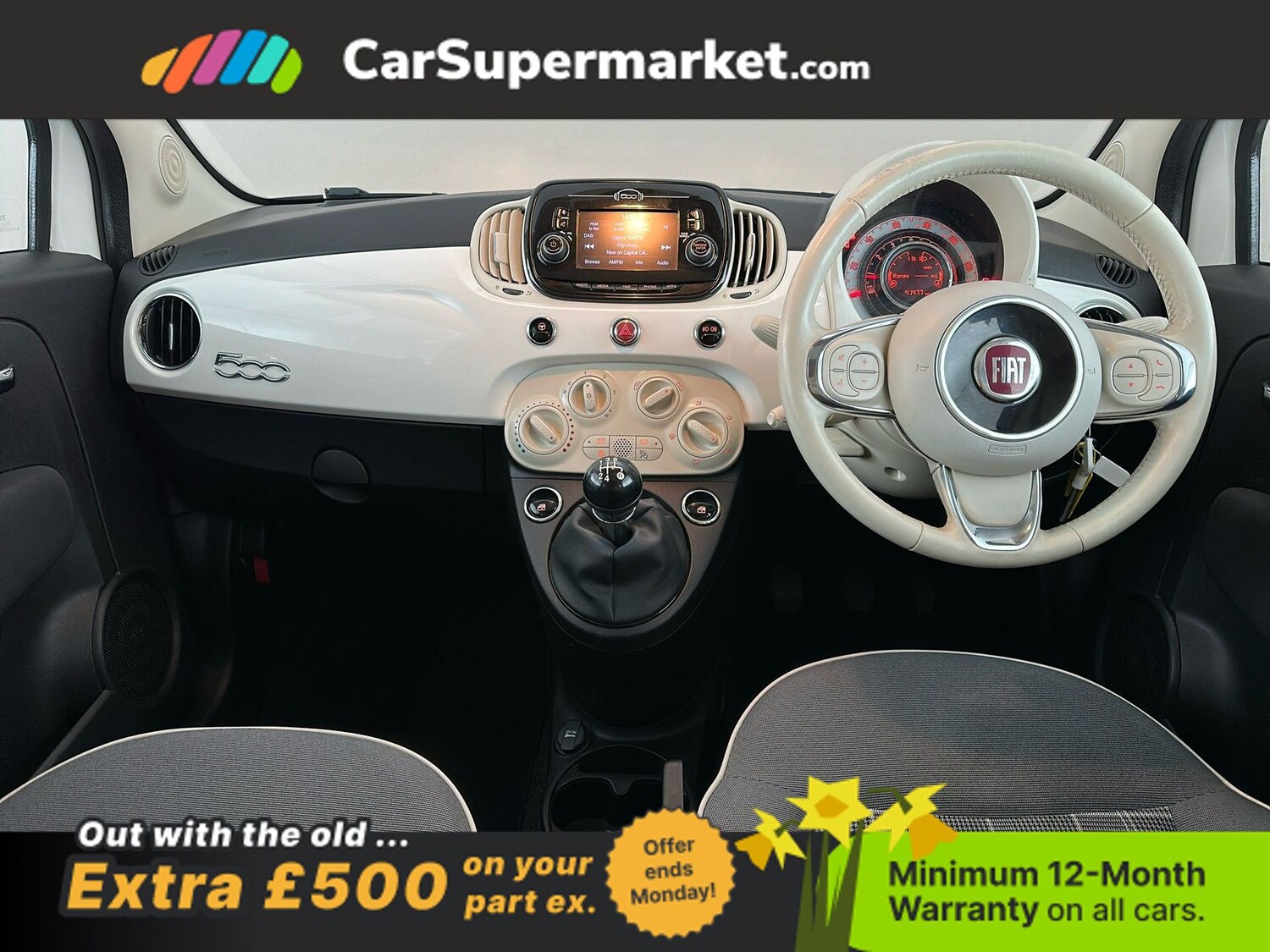 Used Fiat 500 2018 for sale - 77943879: Photo 14