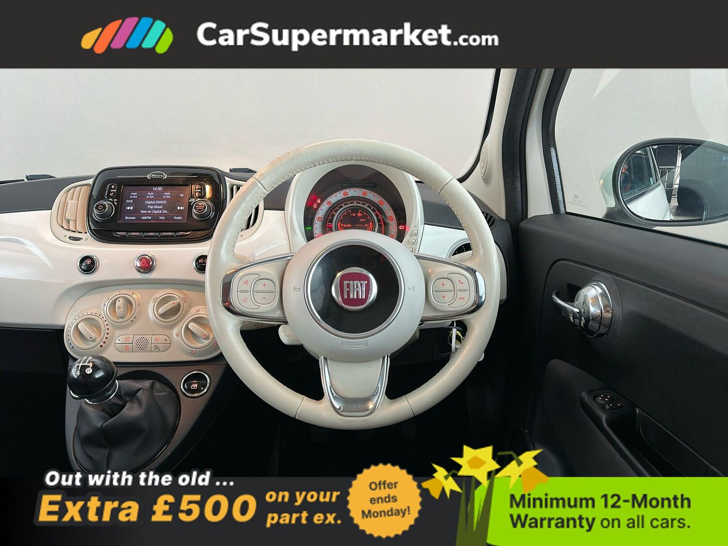 Used Fiat 500 2018 for sale - 77943879: Photo 15