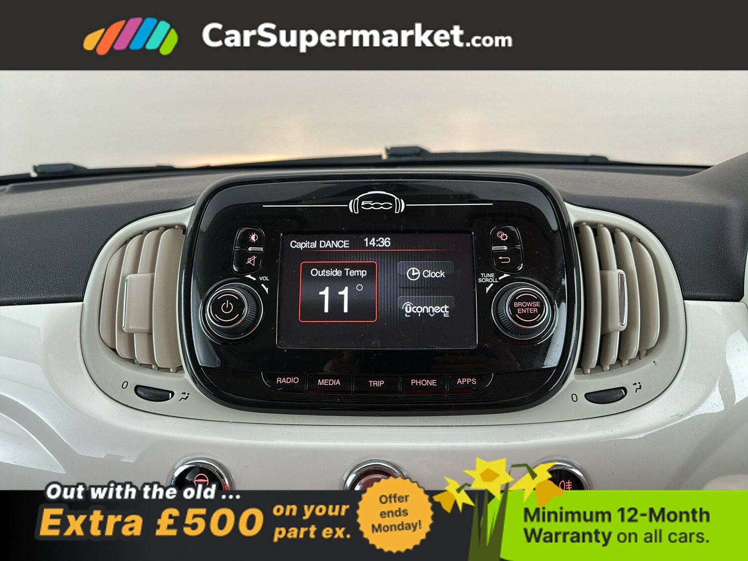 Used Fiat 500 2018 for sale - 77943879: Photo 17