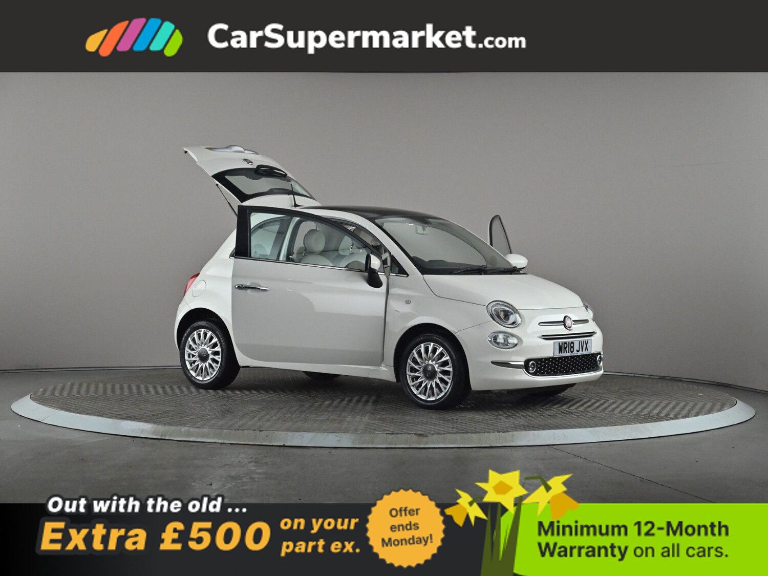 Used Fiat 500 2018 for sale - 77943879: Photo 8