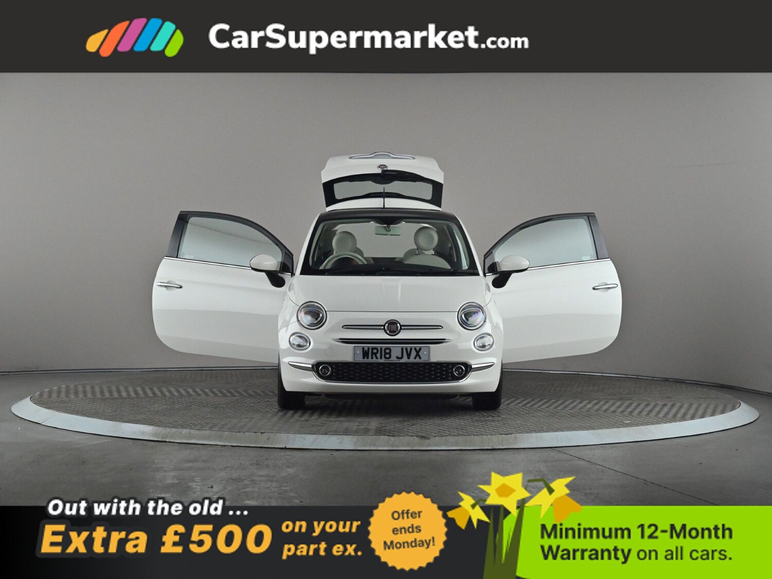 Used Fiat 500 2018 for sale - 77943879: Photo 9