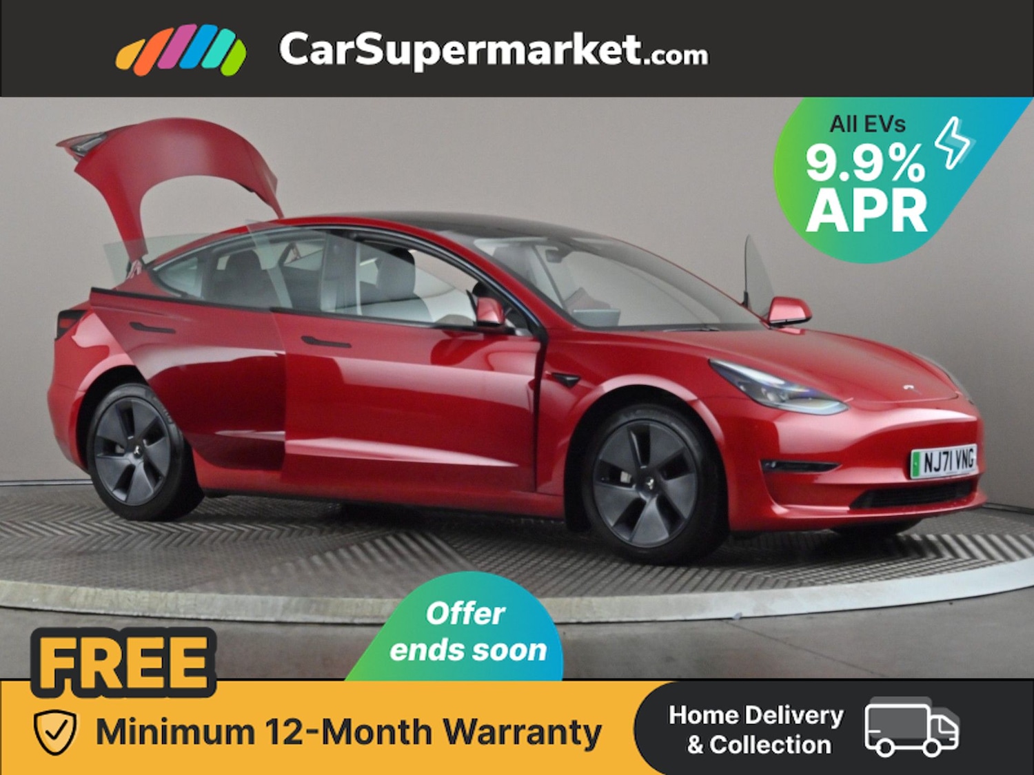 Used Tesla Model 3 2021 for sale - 76342664: Photo 9