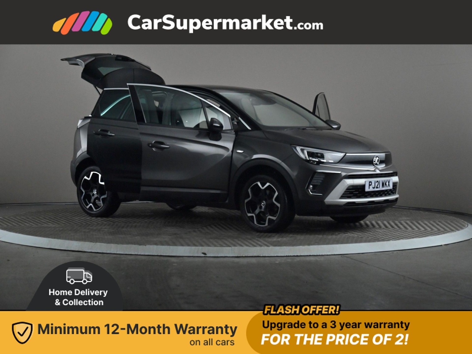 Used Vauxhall Crossland 2021 for sale - 76836231: Photo 8