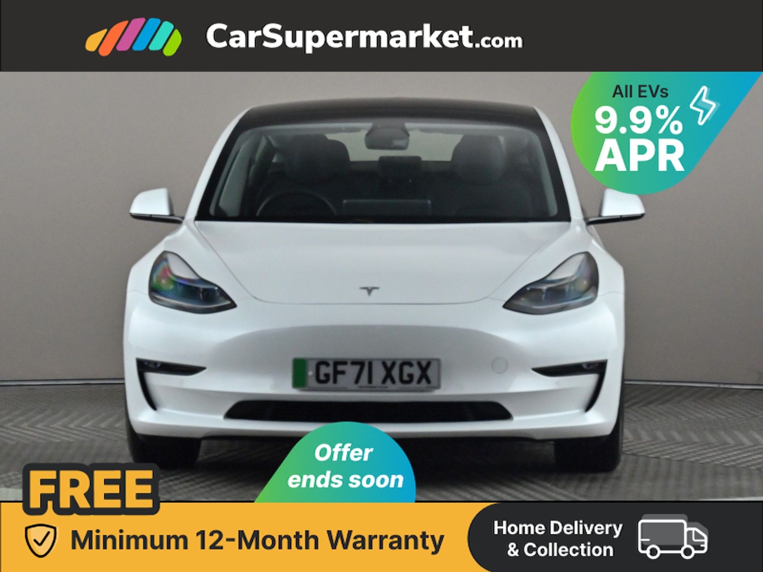 Used Tesla Model 3 2021 for sale - 76581589: Photo 2