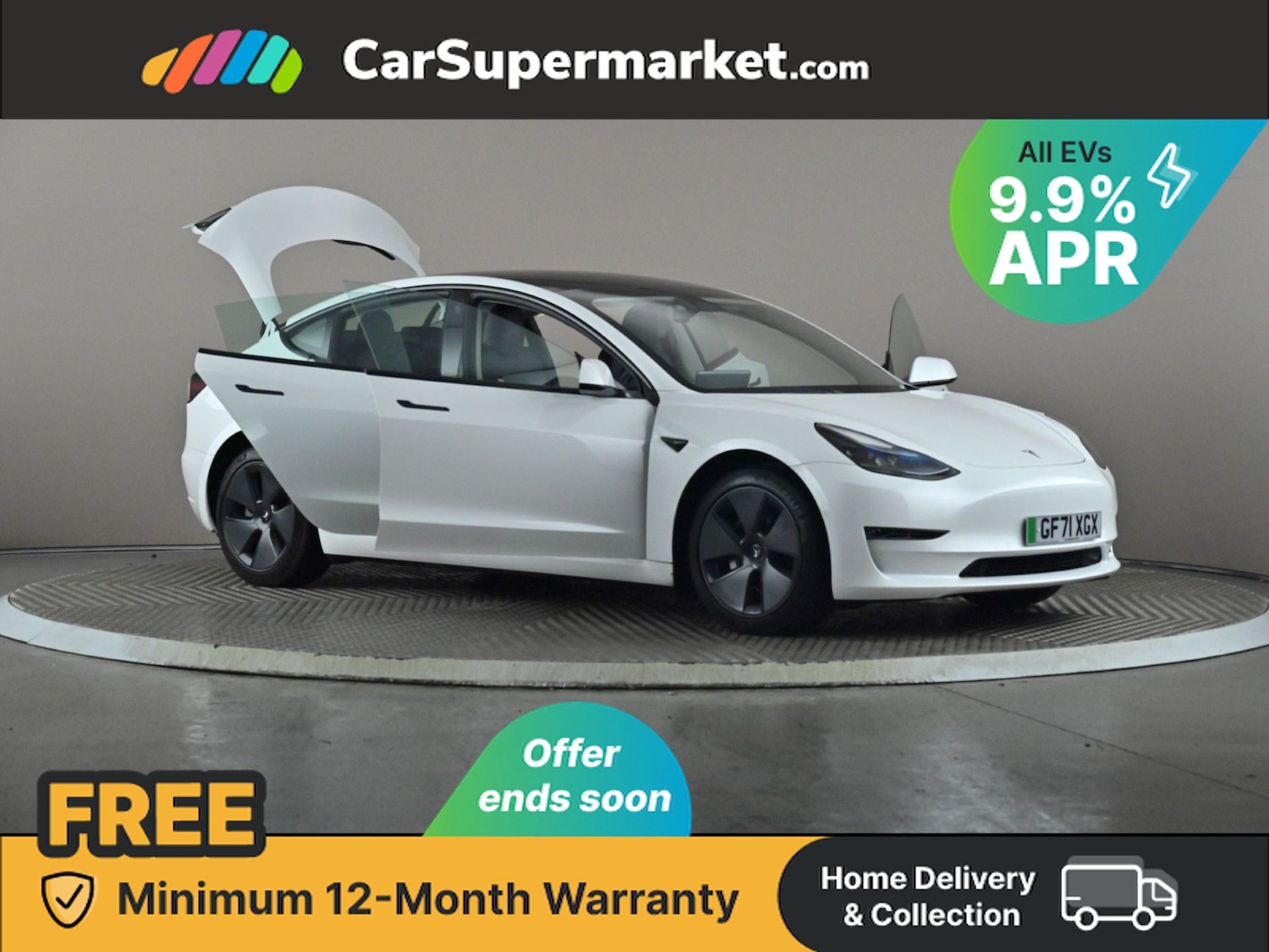 Used Tesla Model 3 2021 for sale - 76581589: Photo 9