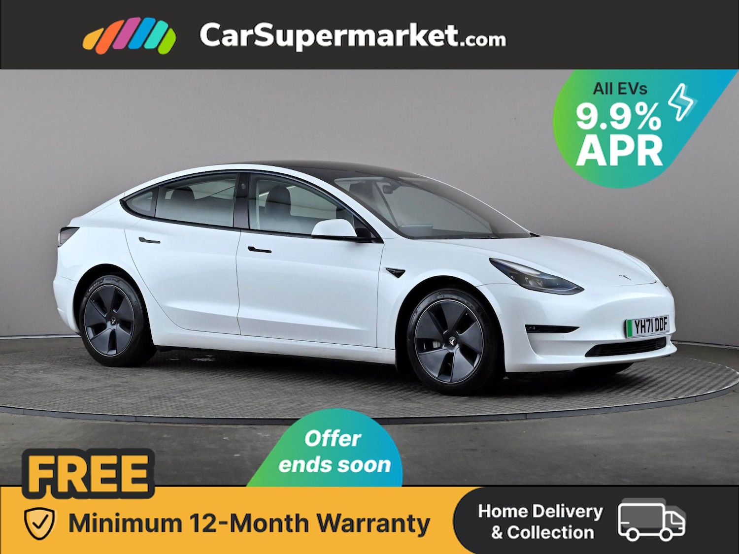 Used Tesla Model 3 2021 for sale - 76342692: Photo 1