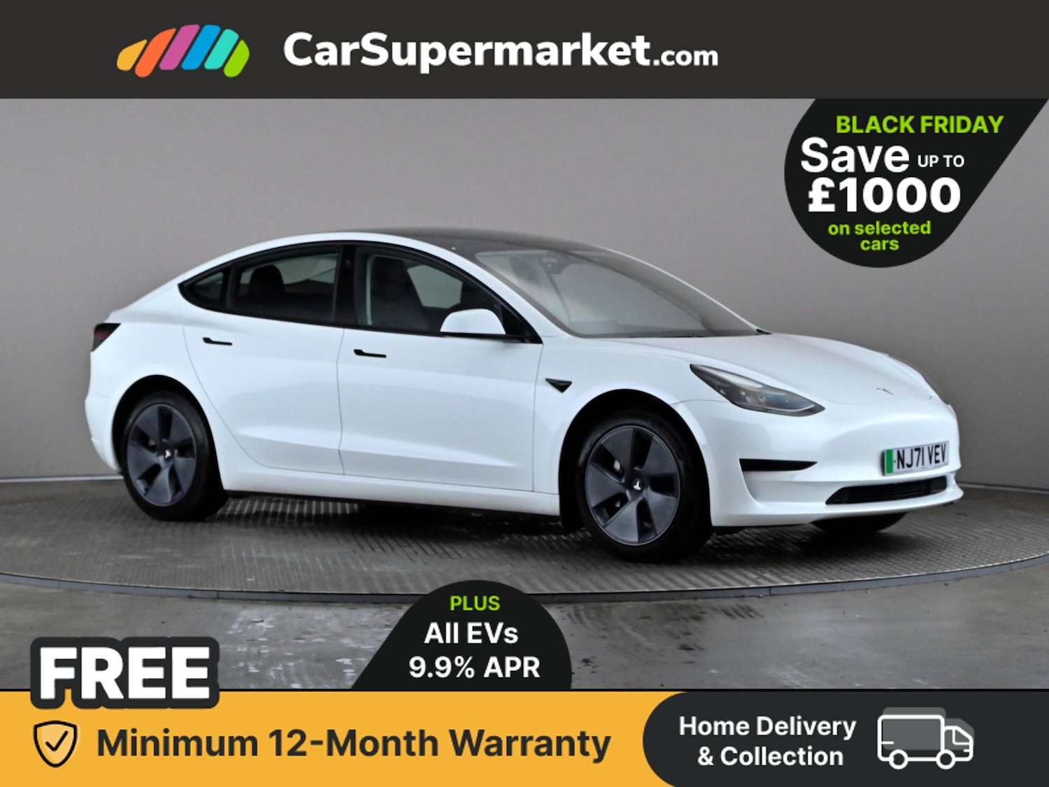 Used Tesla Model 3 2021 for sale - 76636939: Photo 1