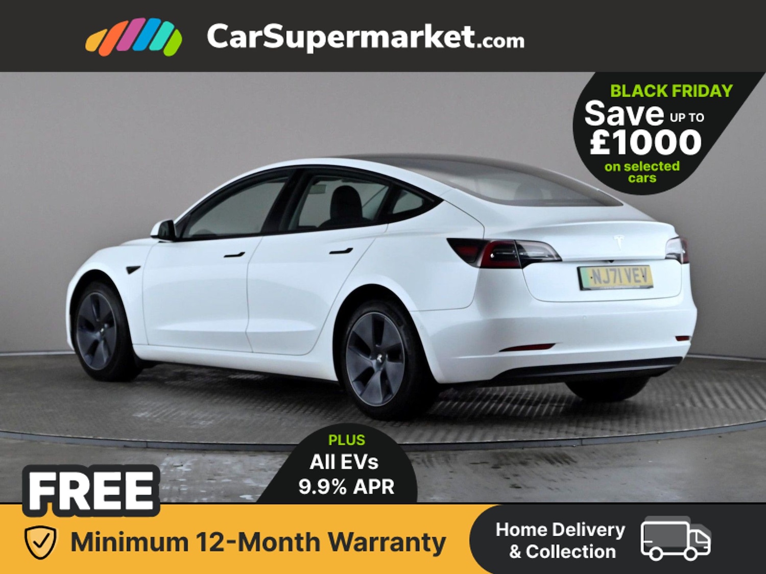 Used Tesla Model 3 2021 for sale - 76636939: Photo 3