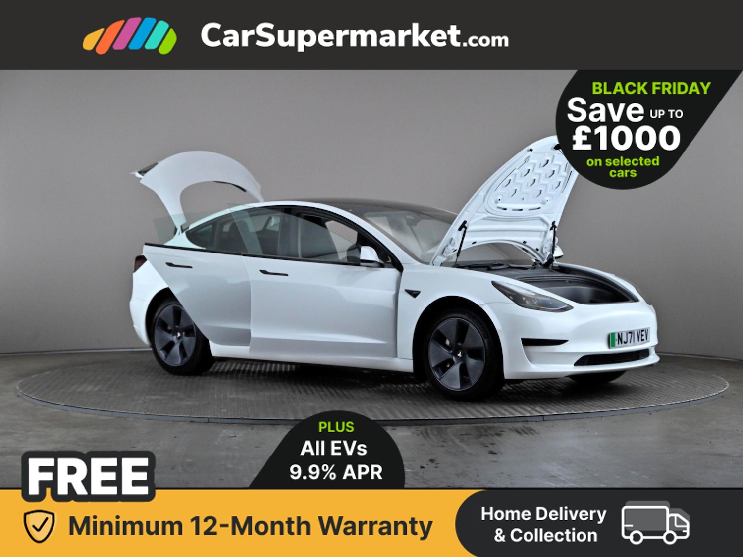 Used Tesla Model 3 2021 for sale - 76636939: Photo 8