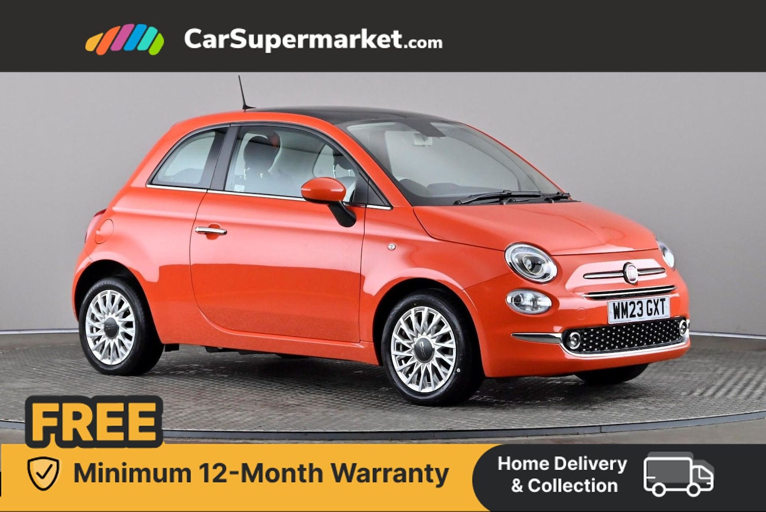 Used Fiat 500 2023 for sale - 76342582: Photo 1
