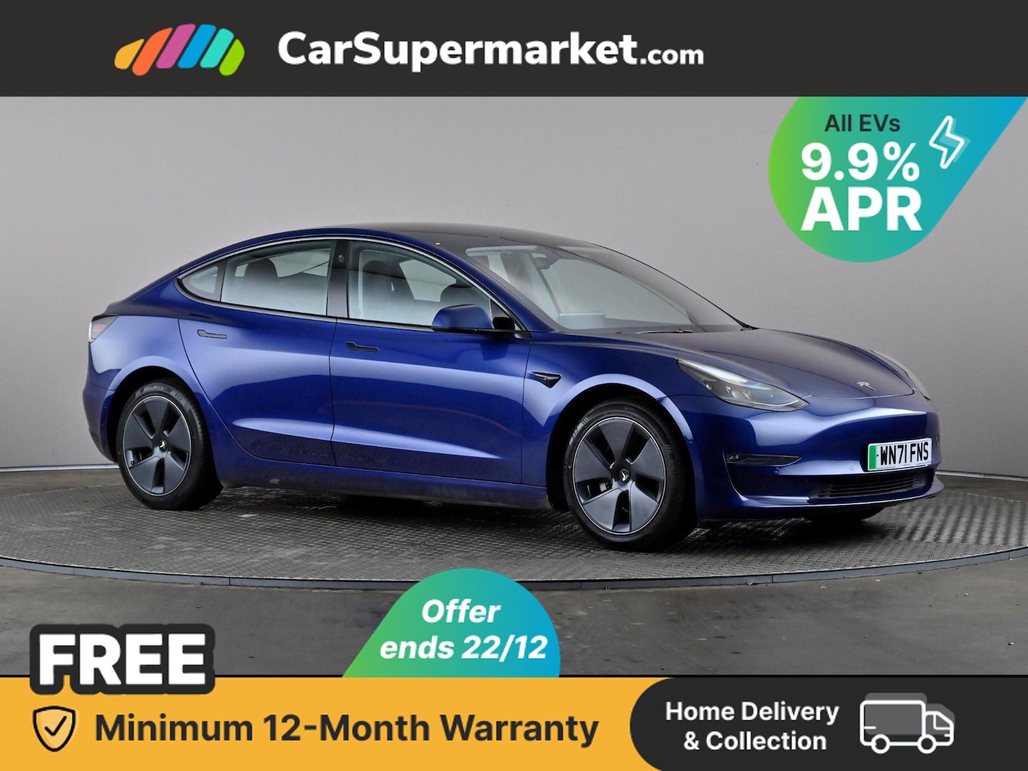 Used Tesla Model 3 2021 for sale - 76929218: Photo 1