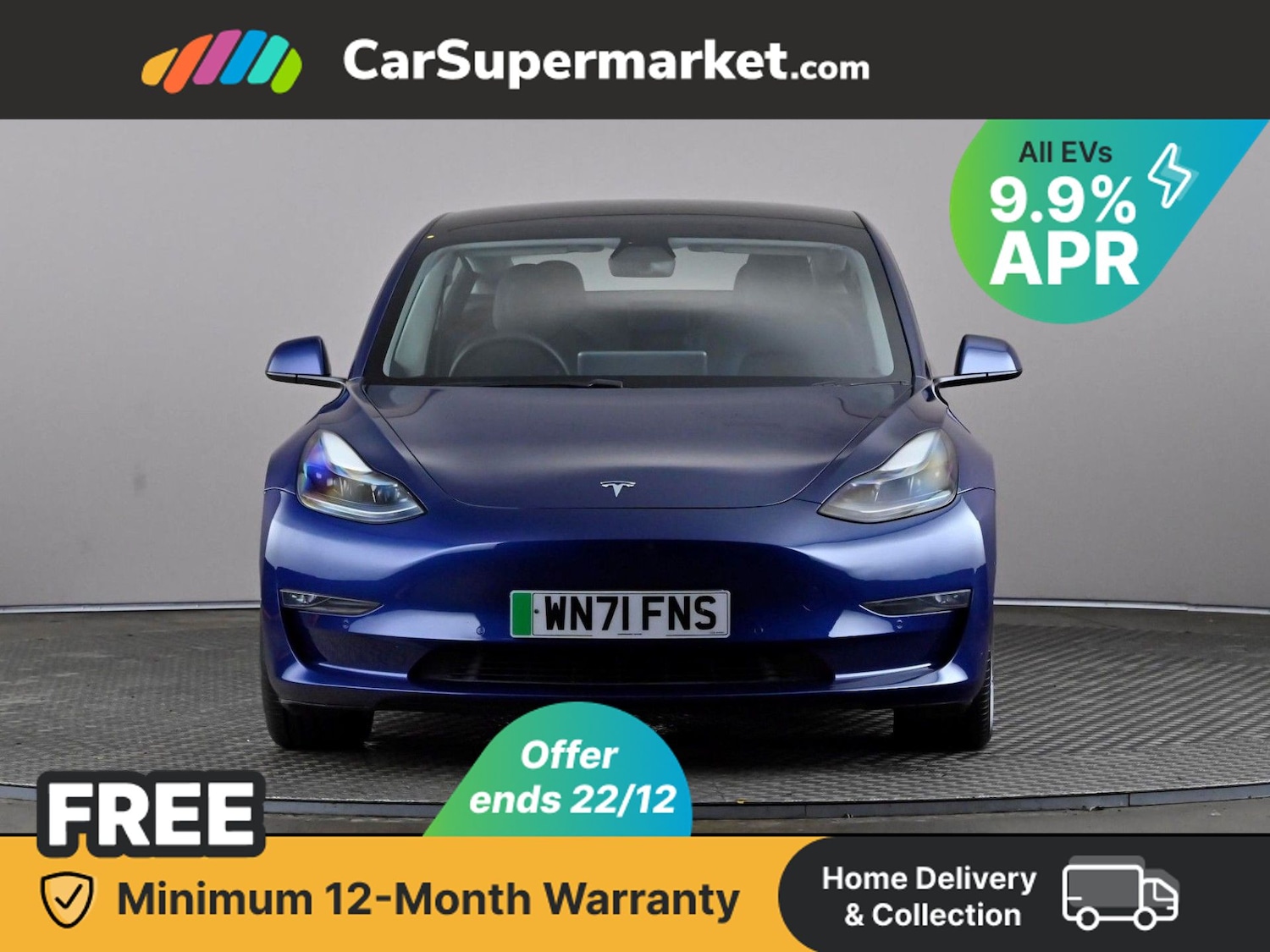 Used Tesla Model 3 2021 for sale - 76929218: Photo 2