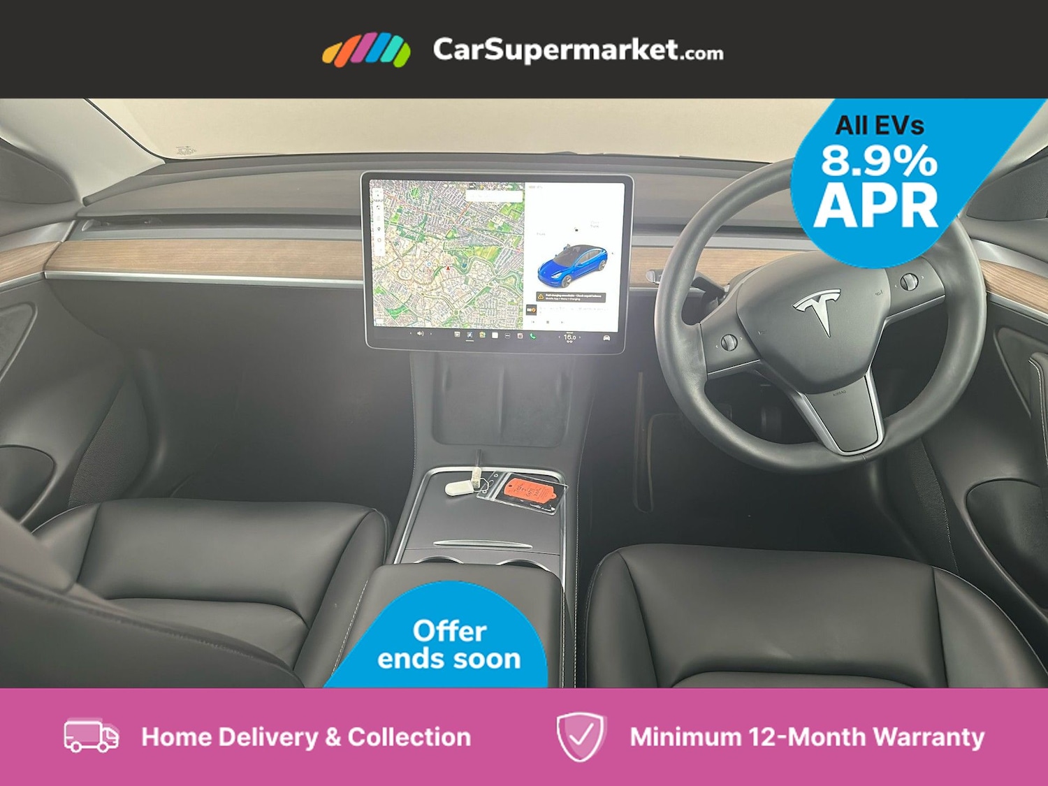 Used Tesla Model 3 2021 for sale - 76194078: Photo 9