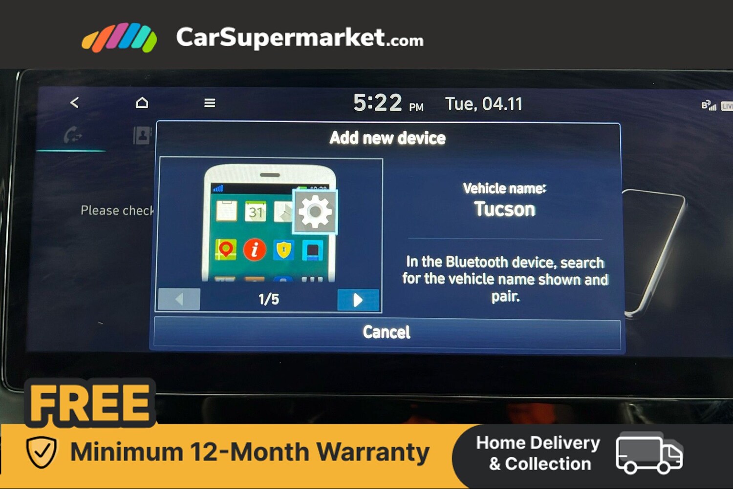 Used Hyundai TUCSON 2022 for sale - 76481130: Photo 24