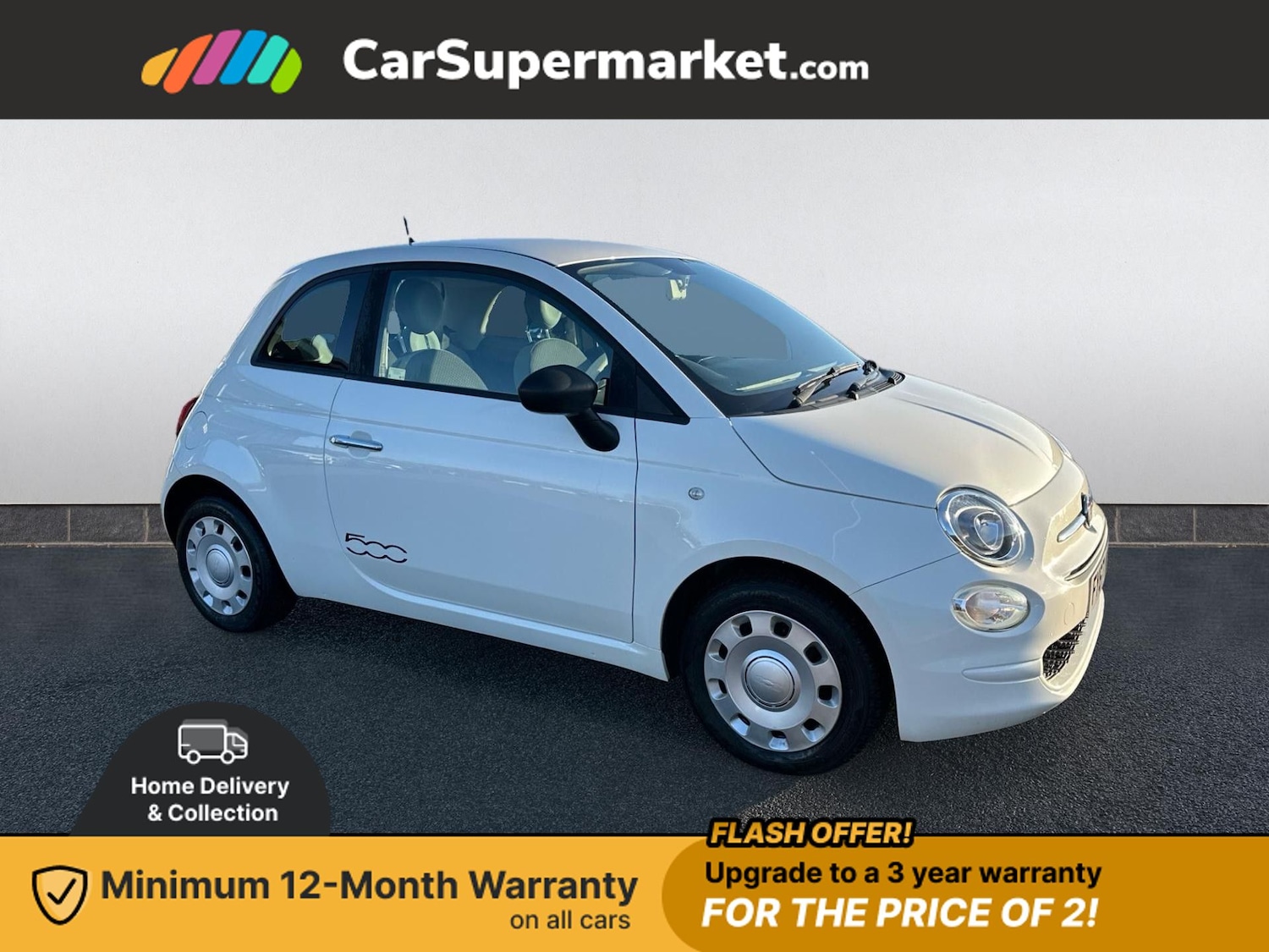 Used Fiat 500 2017 for sale - 76783033: Photo 1