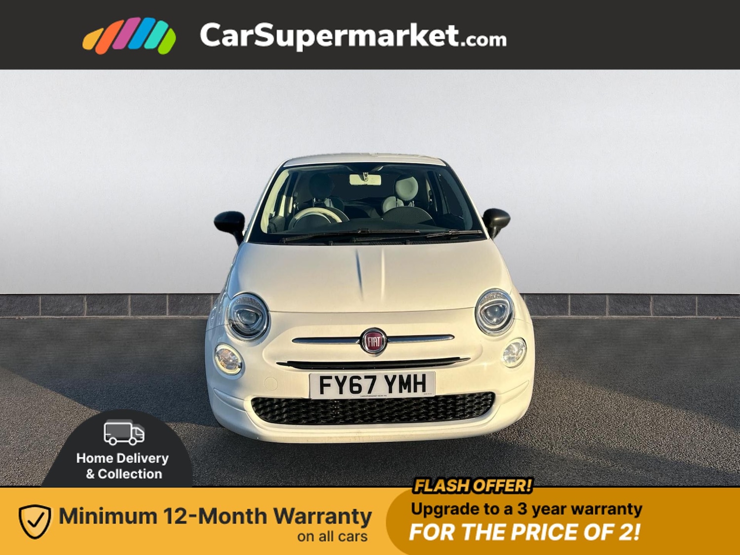 Used Fiat 500 2017 for sale - 76783033: Photo 2