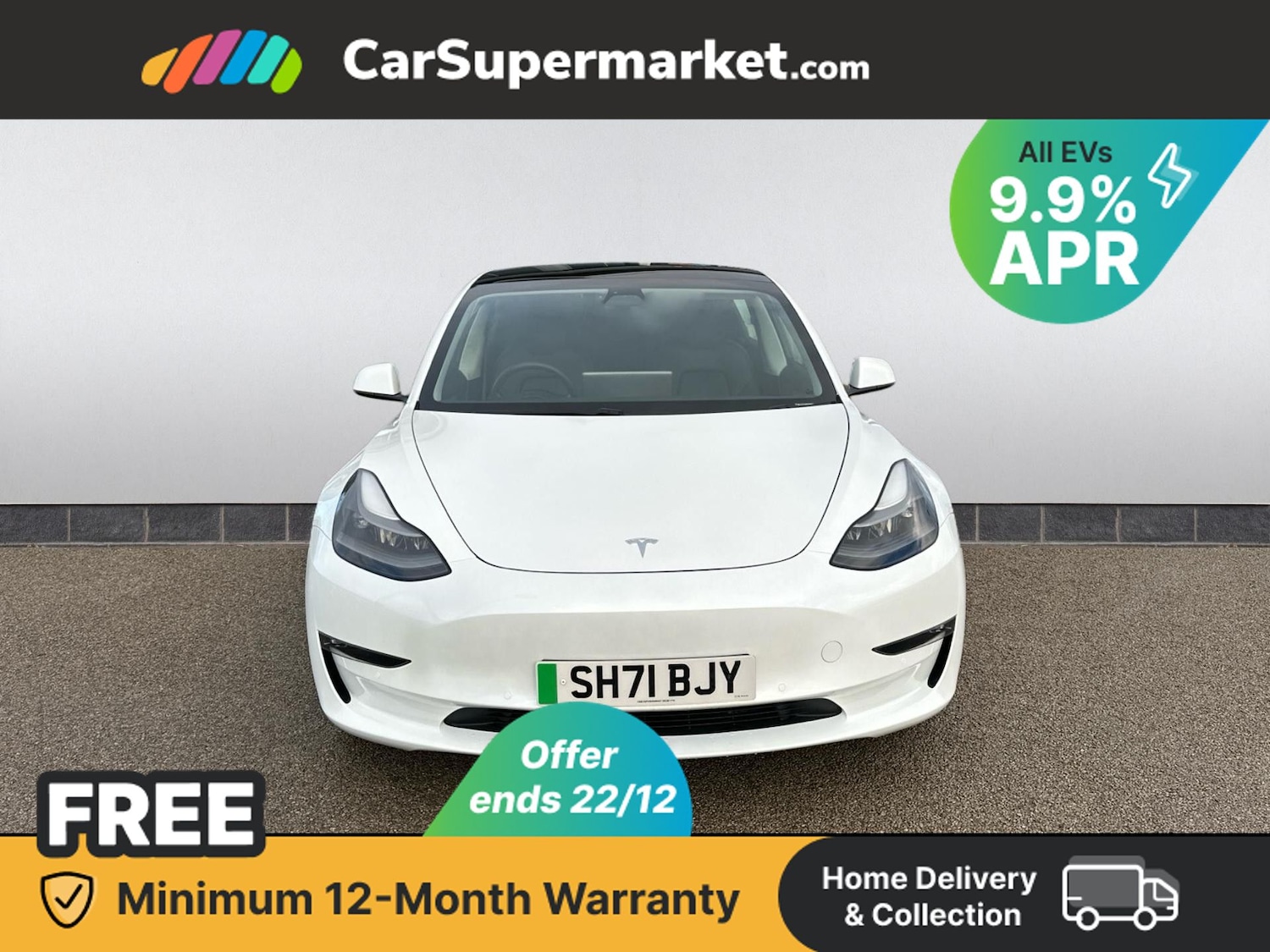 Used Tesla Model 3 2021 for sale - 76985437: Photo 2