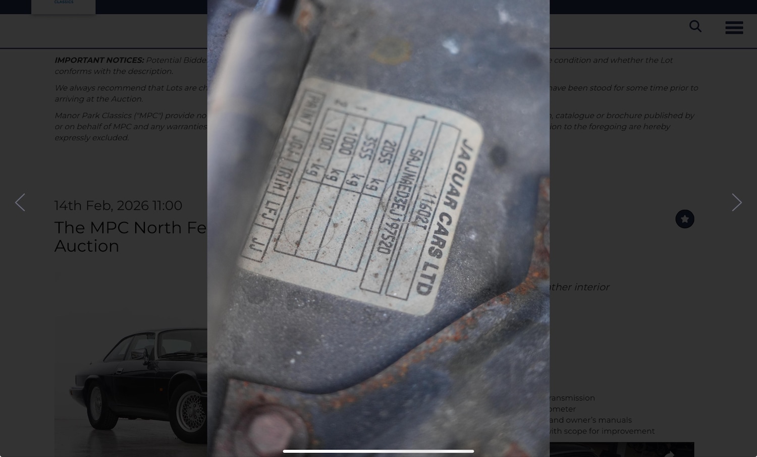 Used Jaguar XJS 1995 for sale - 77749430: Photo 30