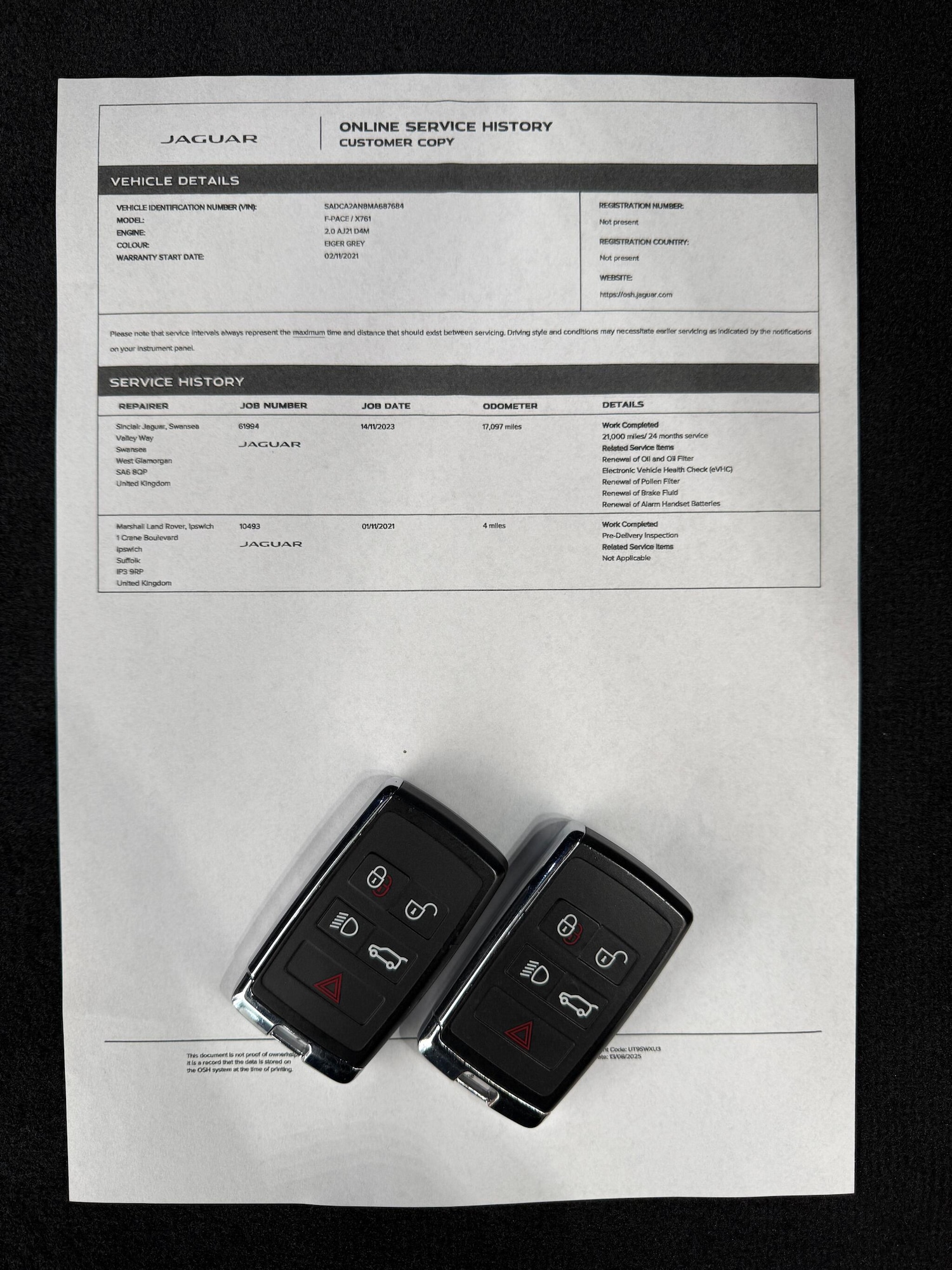 Used Jaguar F-Pace 2021 for sale - 76084836: Photo 3