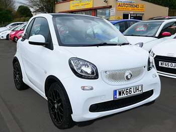 smart, fortwo coupe 2016 1.0 White Edition 2dr